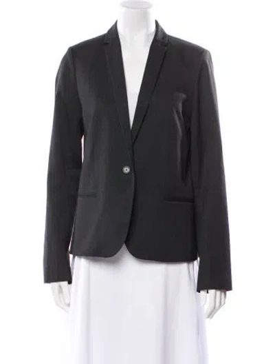 Pre-owned Zadig & Voltaire Blazer In Gray
