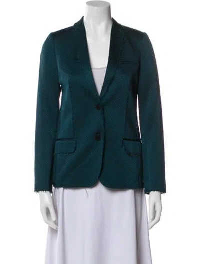 Pre-owned Zadig & Voltaire Blazer In Green