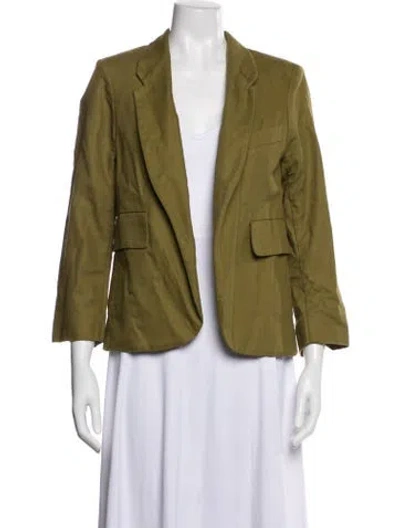 Pre-owned Zadig & Voltaire Blazer In Green