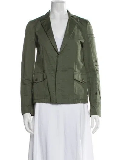 Pre-owned Zadig & Voltaire Blazer In Green