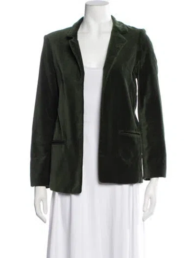 Pre-owned Zadig & Voltaire Blazer In Green
