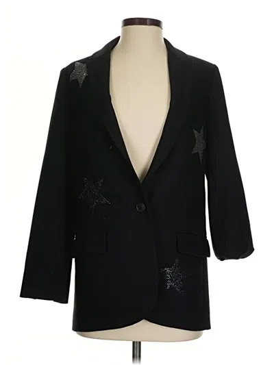 Pre-owned Zadig & Voltaire Blazer Jacket In Black