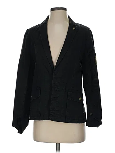 Pre-owned Zadig & Voltaire Blazer Jacket In Black