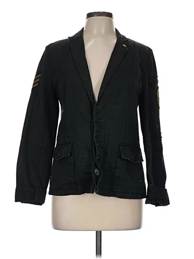 Pre-owned Zadig & Voltaire Blazer Jacket In Black
