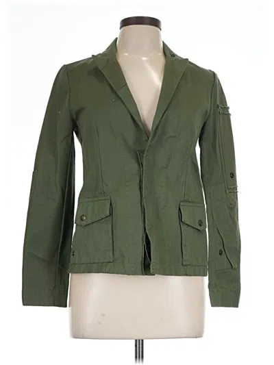Pre-owned Zadig & Voltaire Blazer Jacket In Green