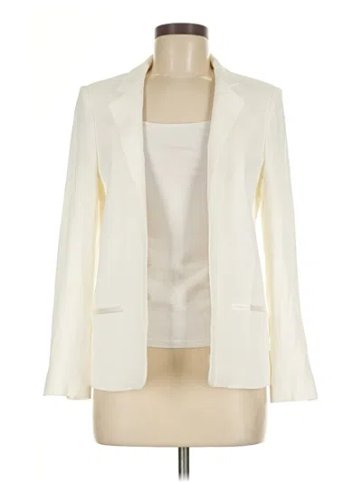 Pre-owned Zadig & Voltaire Blazer Jacket In White