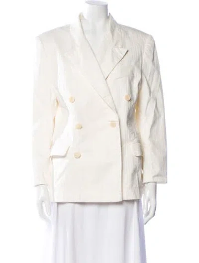 Pre-owned Zadig & Voltaire Blazer In Neutral