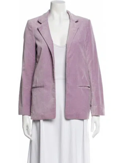 Pre-owned Zadig & Voltaire Blazer In Purple