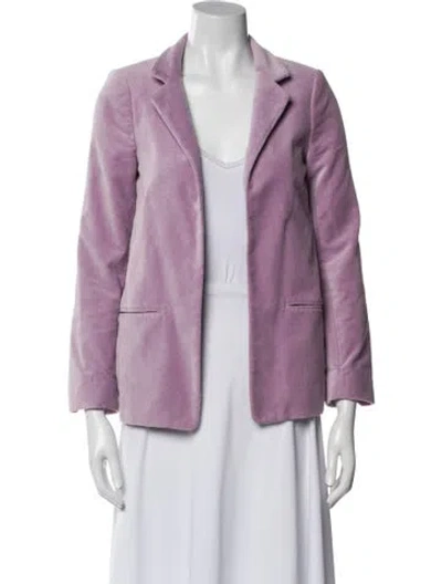 Pre-owned Zadig & Voltaire Blazer In Purple