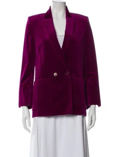 Pre-owned Zadig & Voltaire Blazer In Purple