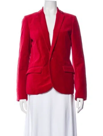 Pre-owned Zadig & Voltaire Blazer In Red