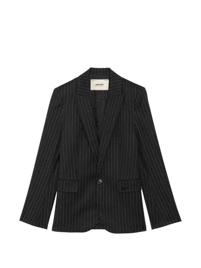 Zadig & Voltaire Blazer Valse In Black