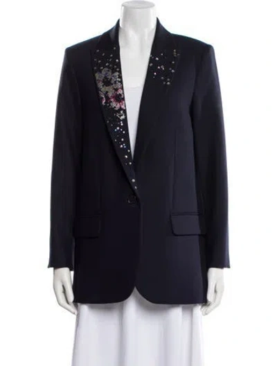 Pre-owned Zadig & Voltaire Blazer W/ Tags In Blue