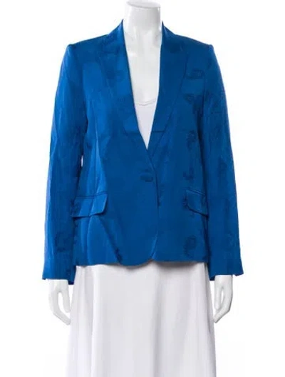 Pre-owned Zadig & Voltaire Blazer W/ Tags In Blue