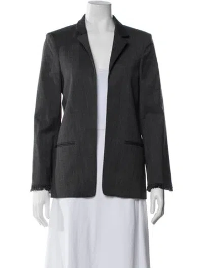 Pre-owned Zadig & Voltaire Blazer W/ Tags In Gray