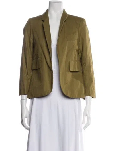 Pre-owned Zadig & Voltaire Blazer W/ Tags In Green