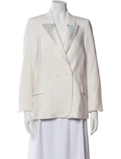 Pre-owned Zadig & Voltaire Blazer In White