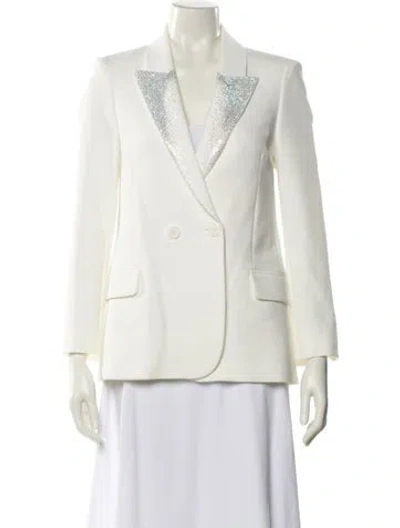 Pre-owned Zadig & Voltaire Blazer In White