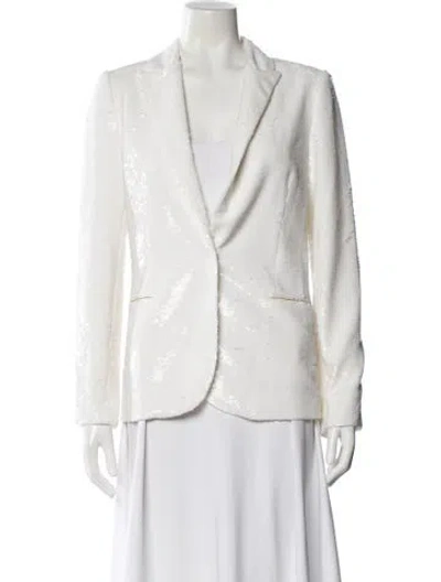 Pre-owned Zadig & Voltaire Blazer In White