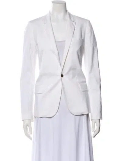 Pre-owned Zadig & Voltaire Blazer In White