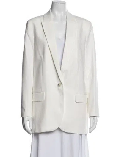 Pre-owned Zadig & Voltaire Blazer In White