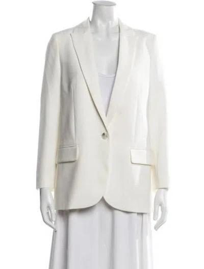 Pre-owned Zadig & Voltaire Blazer In White