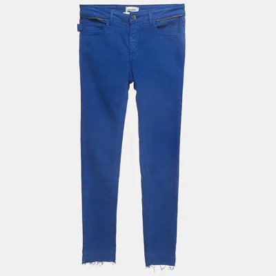 Pre-owned Zadig & Voltaire Blue Denim Eva Cher Jeans S Waist 25"