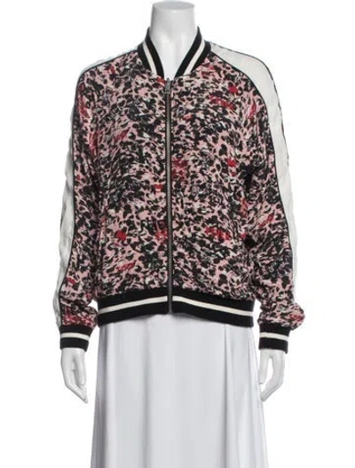 Pre-owned Zadig & Voltaire Bomber Jacket In Black