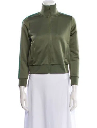 Pre-owned Zadig & Voltaire Bomber Jacket In Green