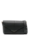 Zadig & Voltaire Borderline Daily Crossbody Bag In Black