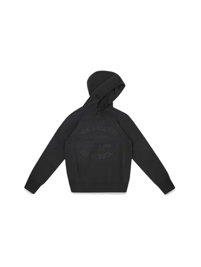 Zadig & Voltaire Boys' Trendy Hoodie In Black