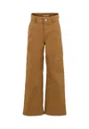 Zadig & Voltaire Brown Trousers For Boy With Logo In Brown