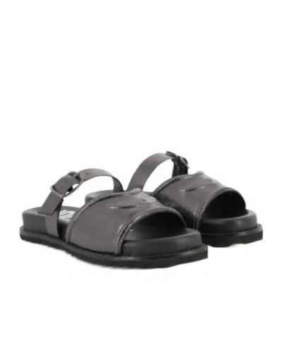 Zadig & Voltaire Kids' Buckle-strap Sandals In Black