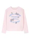 Zadig & Voltaire Butterfly-embellished Sweatshirt In Pink