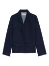 Zadig & Voltaire Button-fastening Blazer In Blue