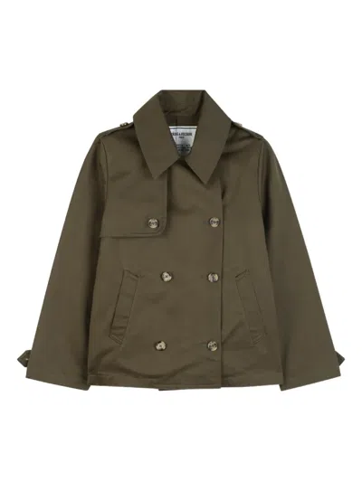 Zadig & Voltaire Kids' Buttoned Jacket In Brown