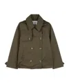 Zadig & Voltaire Buttoned Jacket In Green