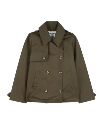 Zadig & Voltaire Kids' Buttoned Jacket In Green