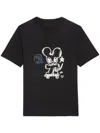 Zadig & Voltaire Zadig&voltaire Camiseta Mc Edwin Negra Mouse Strass In Black