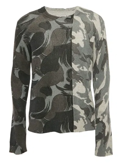 Pre-owned Zadig & Voltaire Camouflage-pattern Sweater
