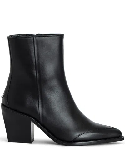 ZADIG & VOLTAIRE CARA 70MM LEATHER BOOTS