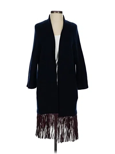 Pre-owned Zadig & Voltaire Cardigan Sweater In Blue