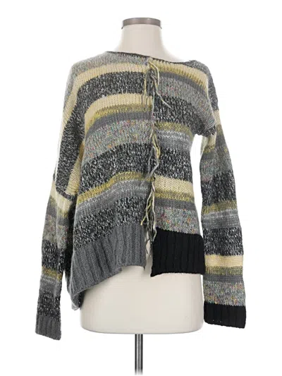 Pre-owned Zadig & Voltaire Cardigan Sweater In Yellow