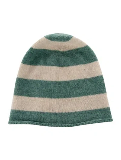 Pre-owned Zadig & Voltaire Cashmere Beanie In Green