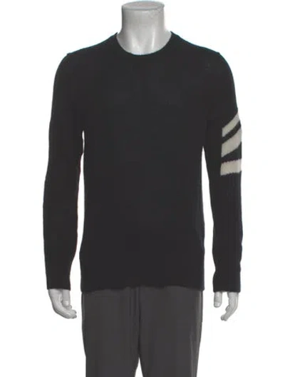 Pre-owned Zadig & Voltaire Cashmere Crew Neck Pullover In Gray