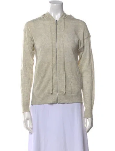 Pre-owned Zadig & Voltaire Cashmere Crew Neck Sweater In Neutral