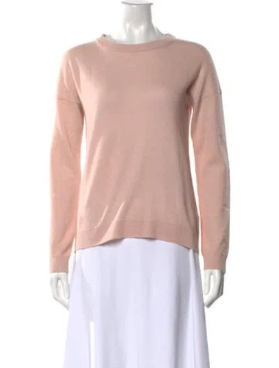 Pre-owned Zadig & Voltaire Cashmere Crew Neck Sweater In Pink