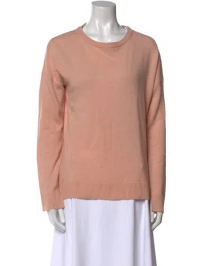 Pre-owned Zadig & Voltaire Cashmere Crew Neck Sweater In Pink