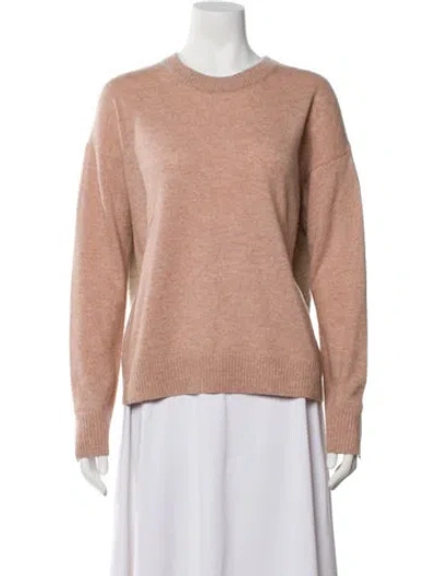 Pre-owned Zadig & Voltaire Cashmere Crew Neck Sweater In Pink