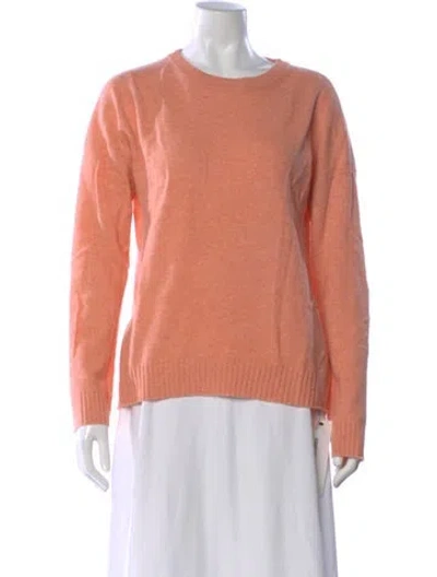 Pre-owned Zadig & Voltaire Cashmere Crew Neck Sweater In Pink